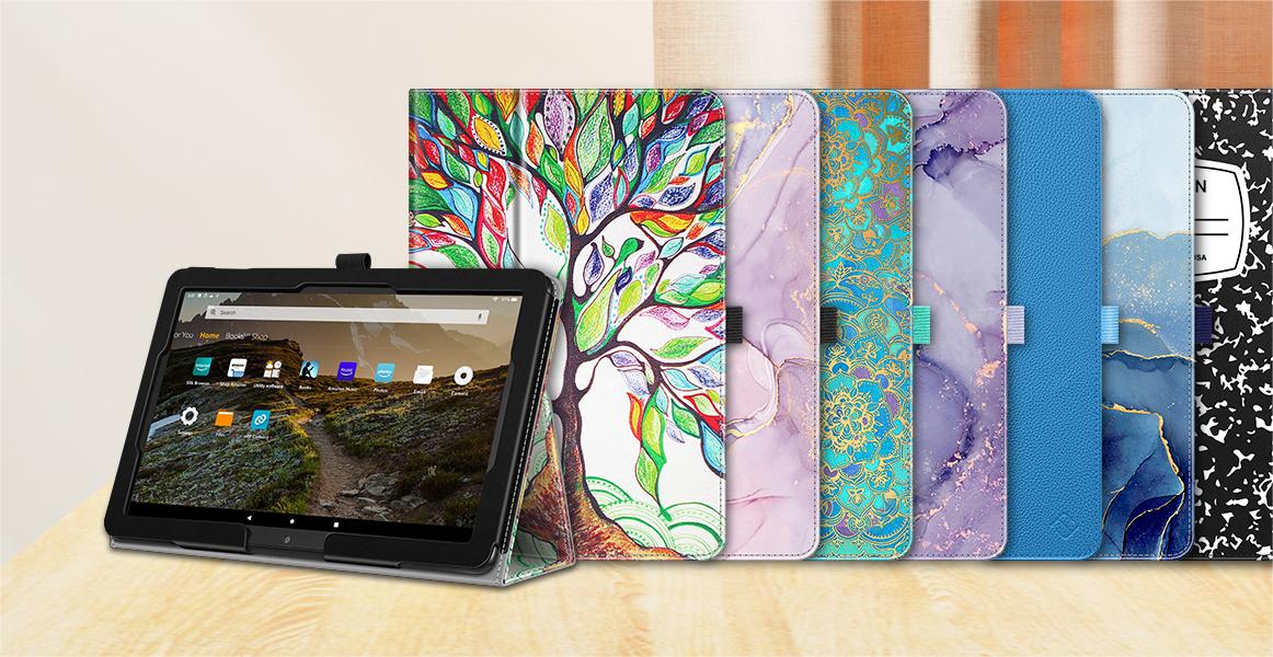Étui pour tablette Kindle Fire HD 10 et Fire HD 10 Plus (11e Étui pour tablette Kindle Fire HD 10 et Fire HD 10 Plus (11e