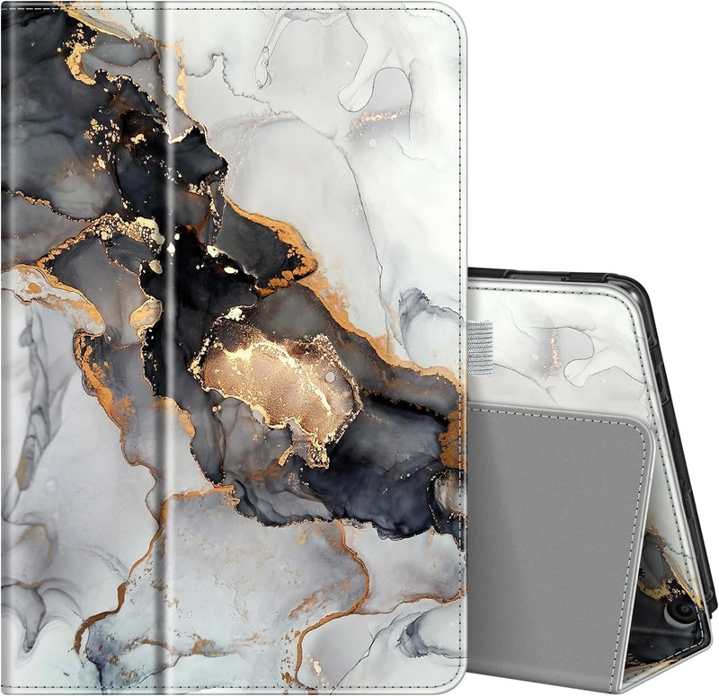 Fire HD 10 11th generation case in cloudy marble