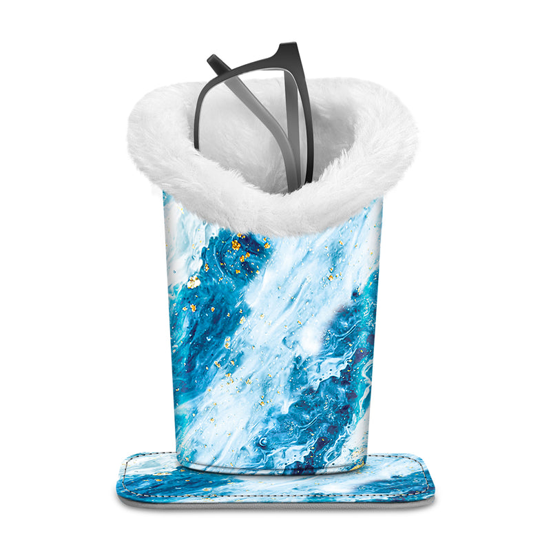 Fintie Plush Lined Eyeglasses Holder with Magnetic Base