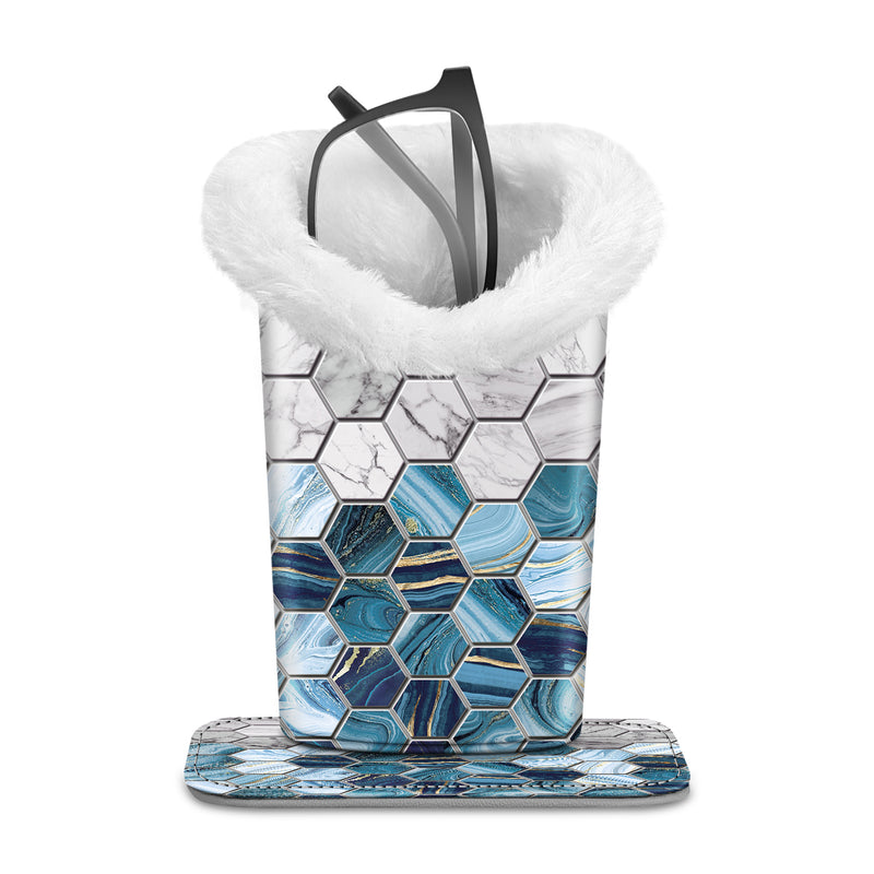 Fintie Plush Lined Eyeglasses Holder with Magnetic Base