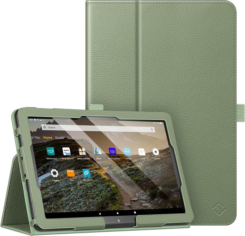 Fire HD 10 11th generation case in sage green