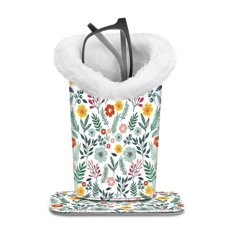 Fintie Plush Lined Eyeglasses Holder with Magnetic Base