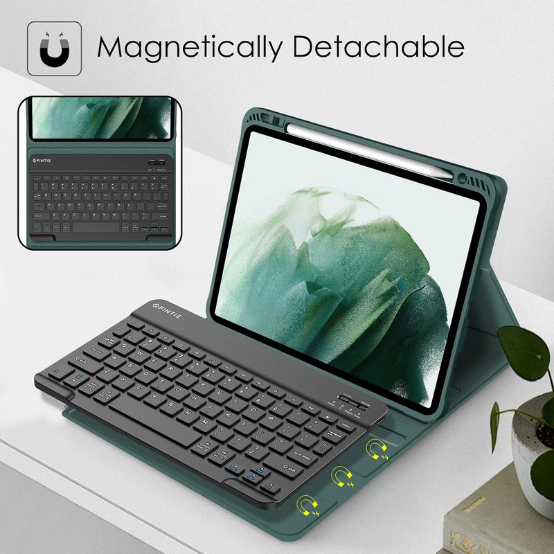 iPad Pro 11" (M5/M4 chip, 2025/2024) Keyboard Case | Fintie