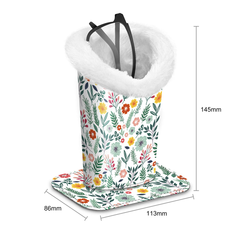 Fintie Plush Lined Eyeglasses Holder with Magnetic Base