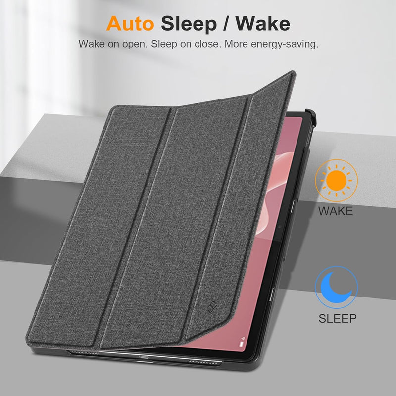 Lenovo Tab P12 (Model: TB370FU) Slim Shell Stand Cover | Fintie