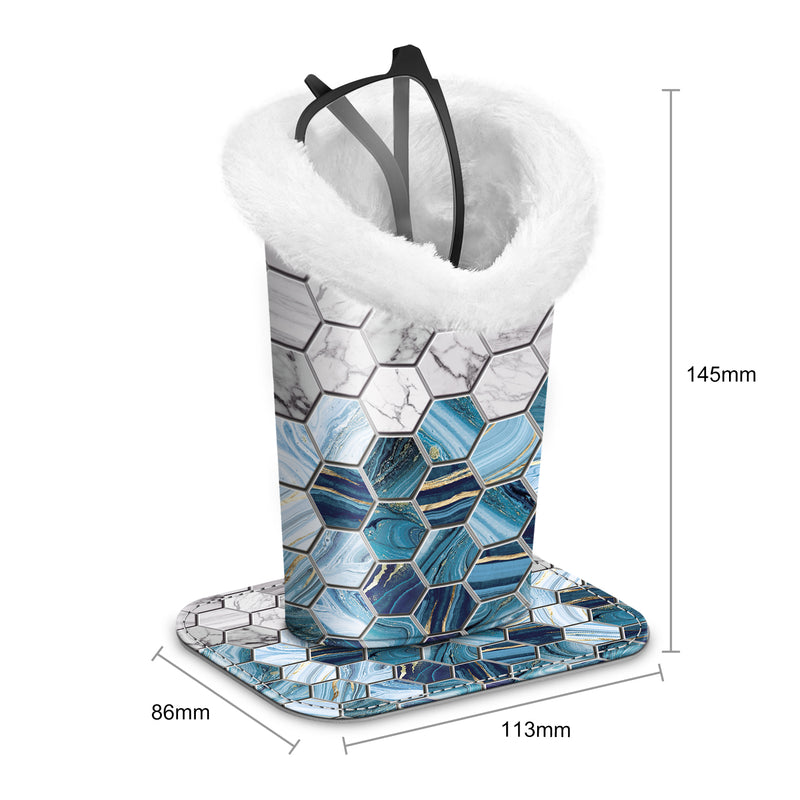 Fintie Plush Lined Eyeglasses Holder with Magnetic Base