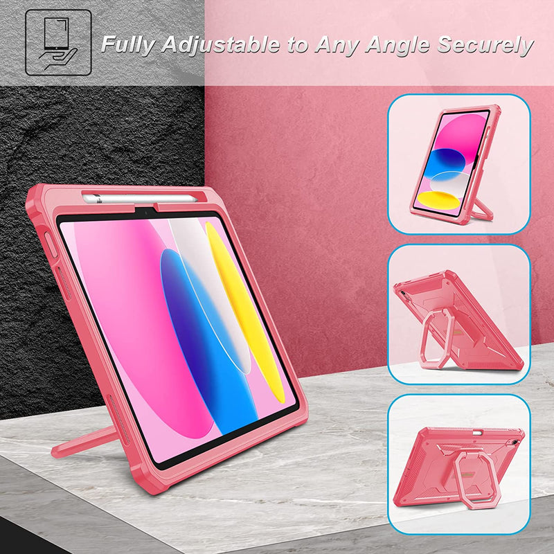 iPad 11-Inch A16 Chip (2025)/ iPad 10th Gen (2022) Tuatara Rugged Case | Fintie