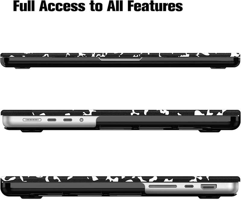 MacBook Pro 14 Inch (M4/M3/M2/M1 Chip, 2024/2023/2021) Snap-On HardShell Case | Fintie