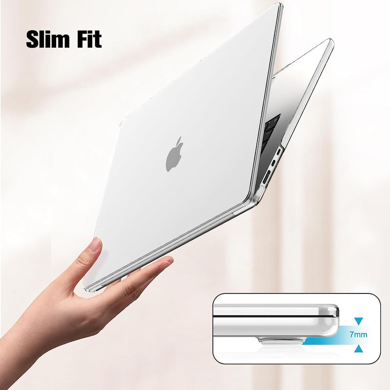 MacBook Air 15 Inch M3/M2 Chip (A3114/A2941) Protective Snap-On Hard Shell Case | Fintie