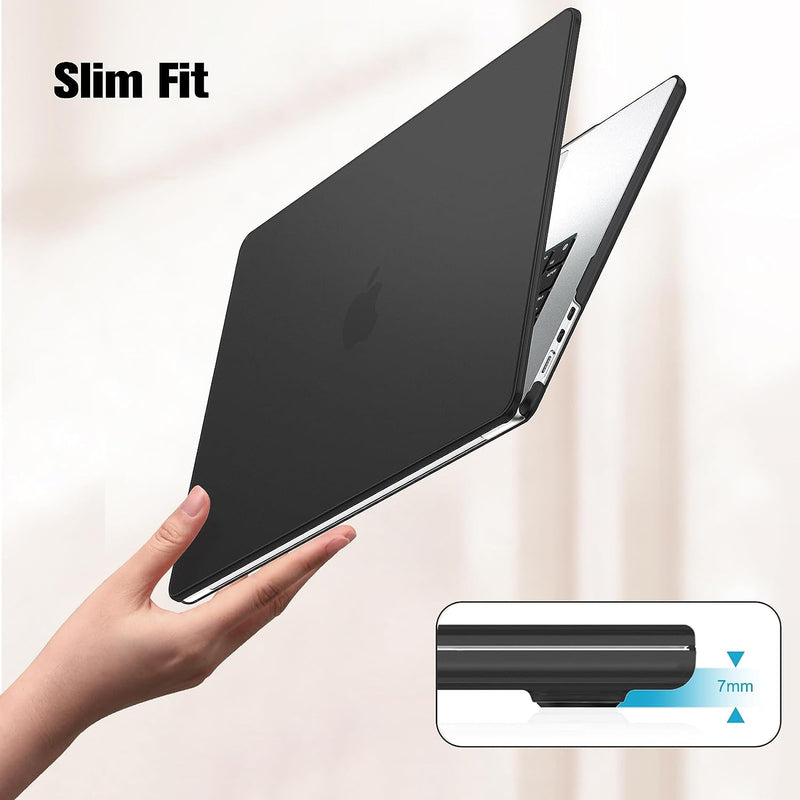 MacBook Air 15 Inch M4/M3/M2 Chip (A3241/A3114/A2941) Protective Snap-On Hard Shell Case | Fintie