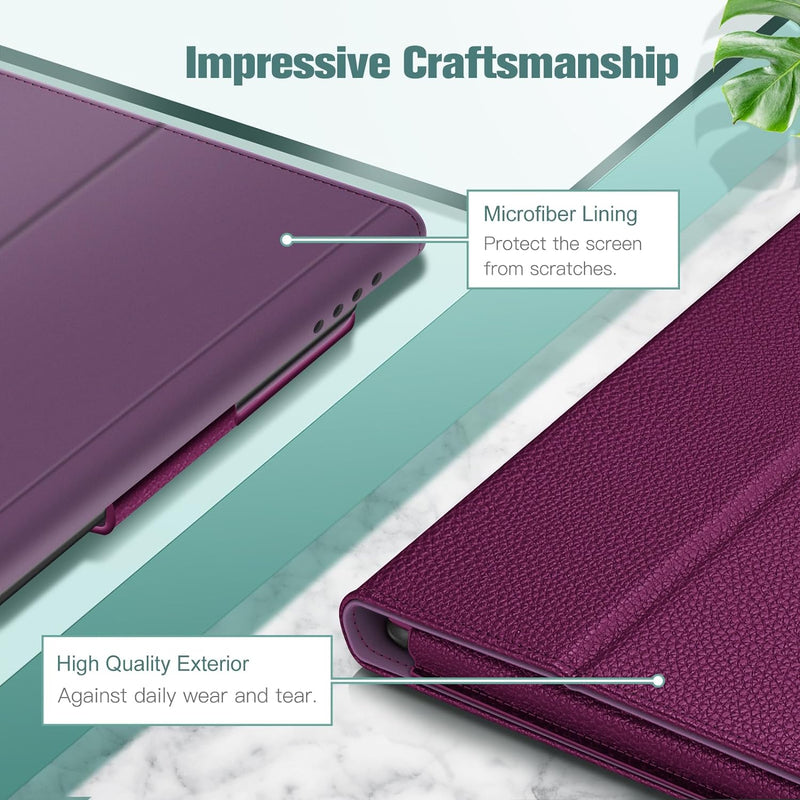 Fire HD 10 13th generation case with microfiber lining