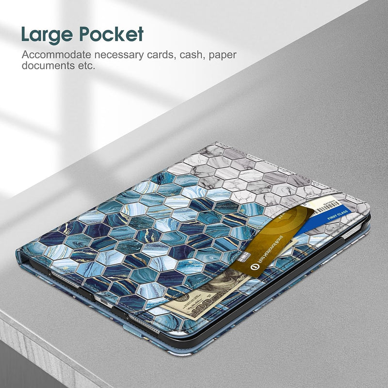 iPad A16 Chip 11" 2025, iPad 10th Gen 10.9" Multi-Angle Viewing Case w/ Pencil Holder | Fintie