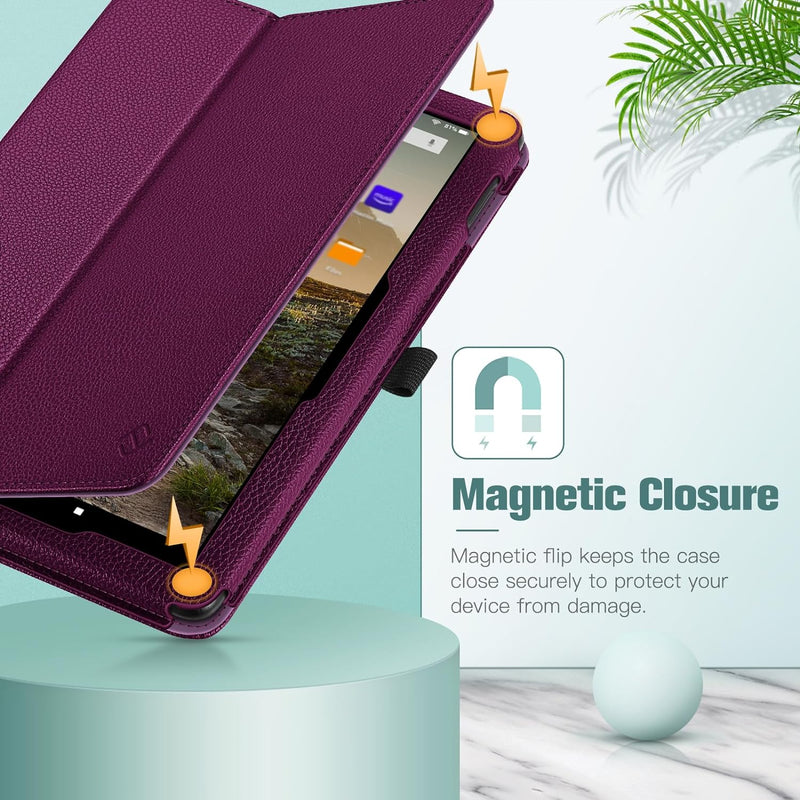 Fintie Fire HD 10 13th generation case with secure closure