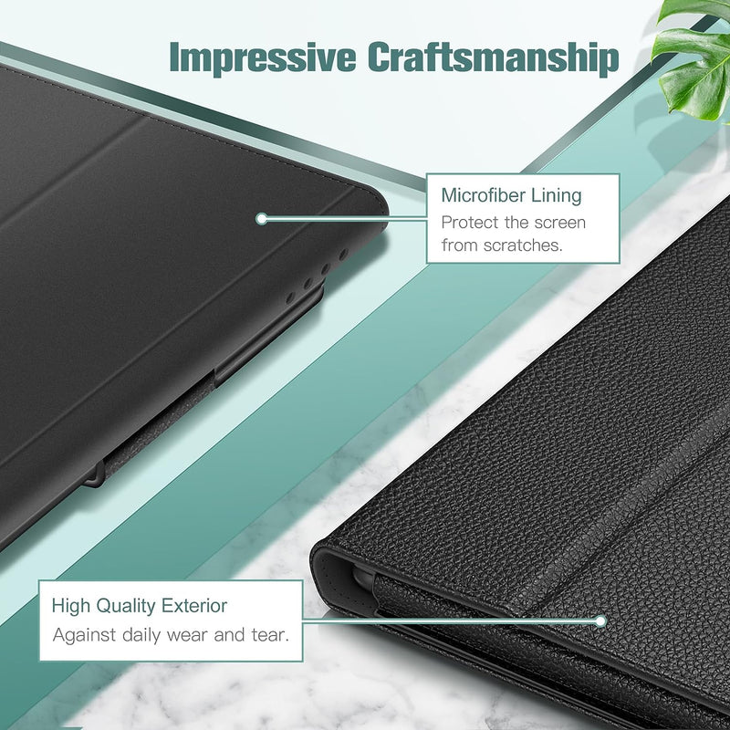 Fire HD 10 13th generation premium vegan leather case