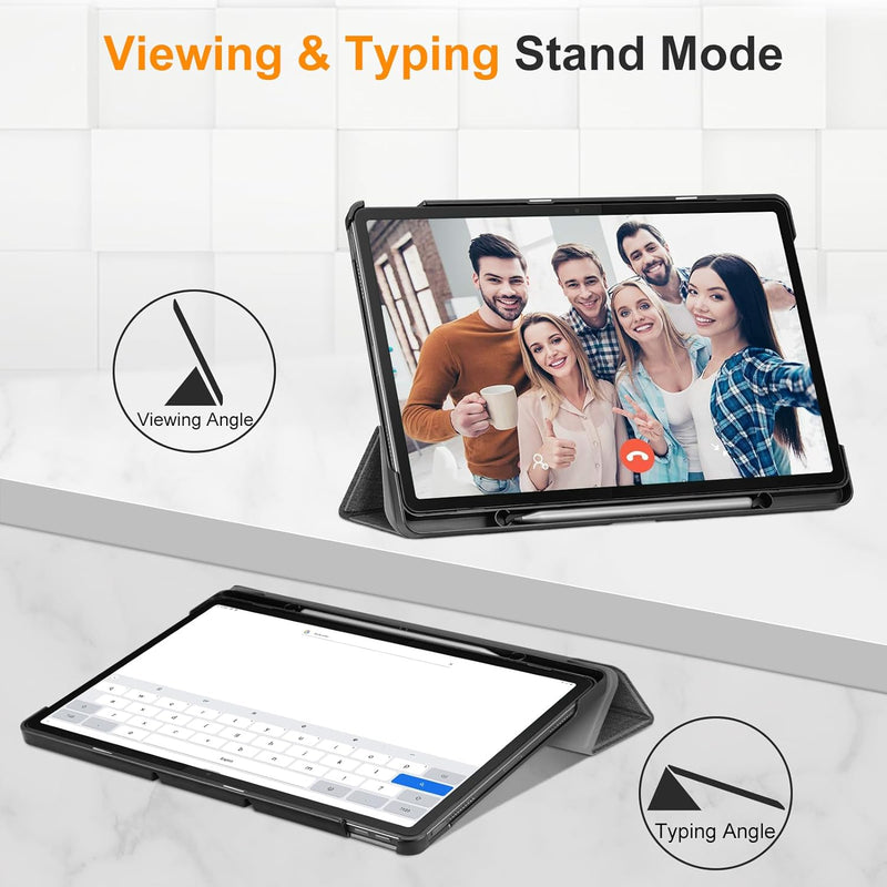 Lenovo Tab P12 (Model: TB370FU) Slim Shell Stand Cover | Fintie