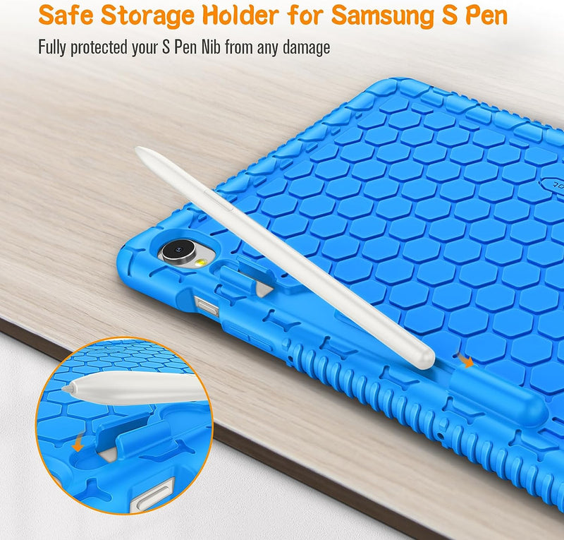 Galaxy Tab S10 Lite 2025/ Tab S10 FE 5G 10.9" (2025)/Galaxy Tab S9 FE 5G 10.9"/Tab S9 11" Silicone Case w/S Pen Holder | Fintie