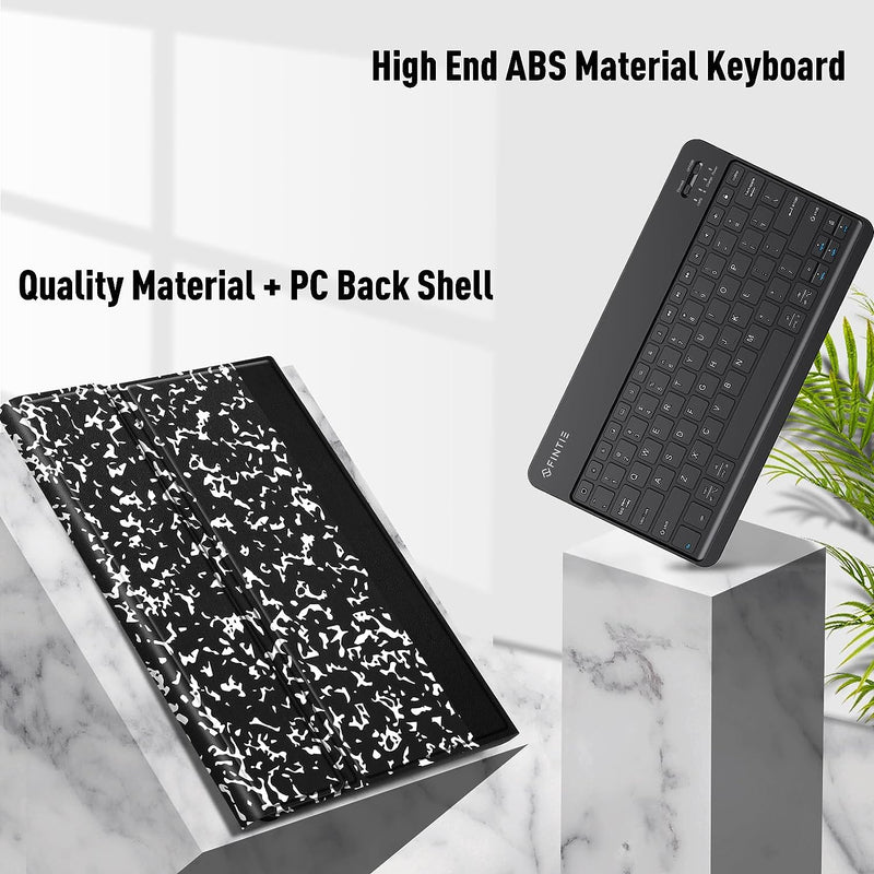 Galaxy Tab S10 Plus (2024)/ Tab S9 Plus (2023) Keyboard Case w/ S Pen Holder | Fintie