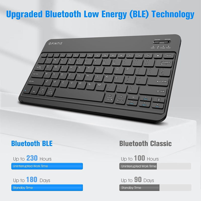 Galaxy Tab S10 Plus (2024)/ Tab S9 Plus (2023) Keyboard Case w/ S Pen Holder | Fintie