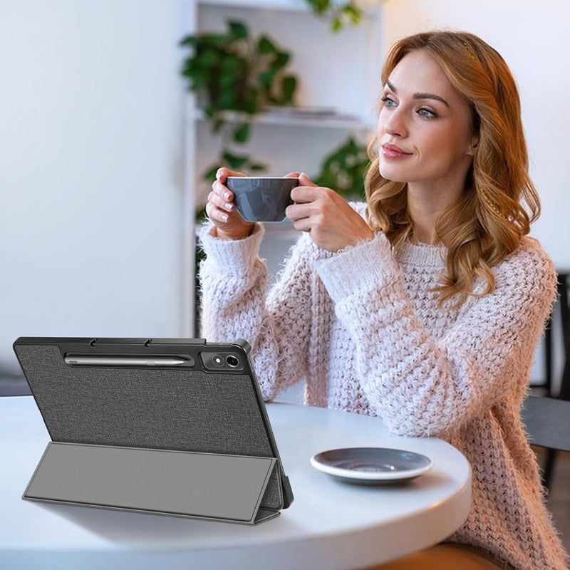 Lenovo Tab P12 (Model: TB370FU) Slim Shell Stand Cover | Fintie