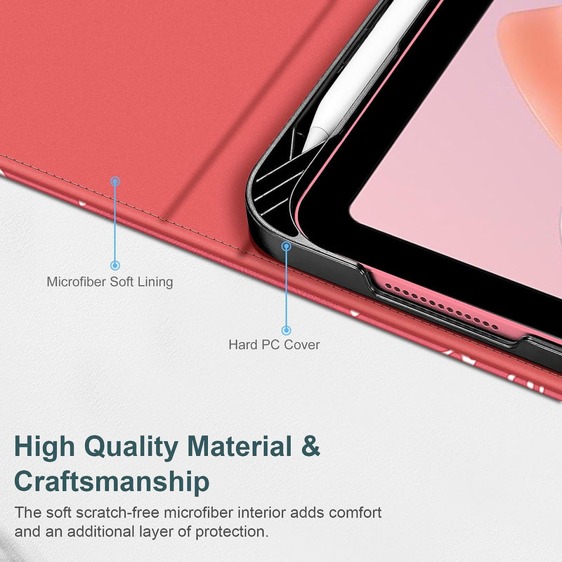 iPad A16 Chip 11" 2025, iPad 10th Gen 10.9" Multi-Angle Viewing Case w/ Pencil Holder | Fintie