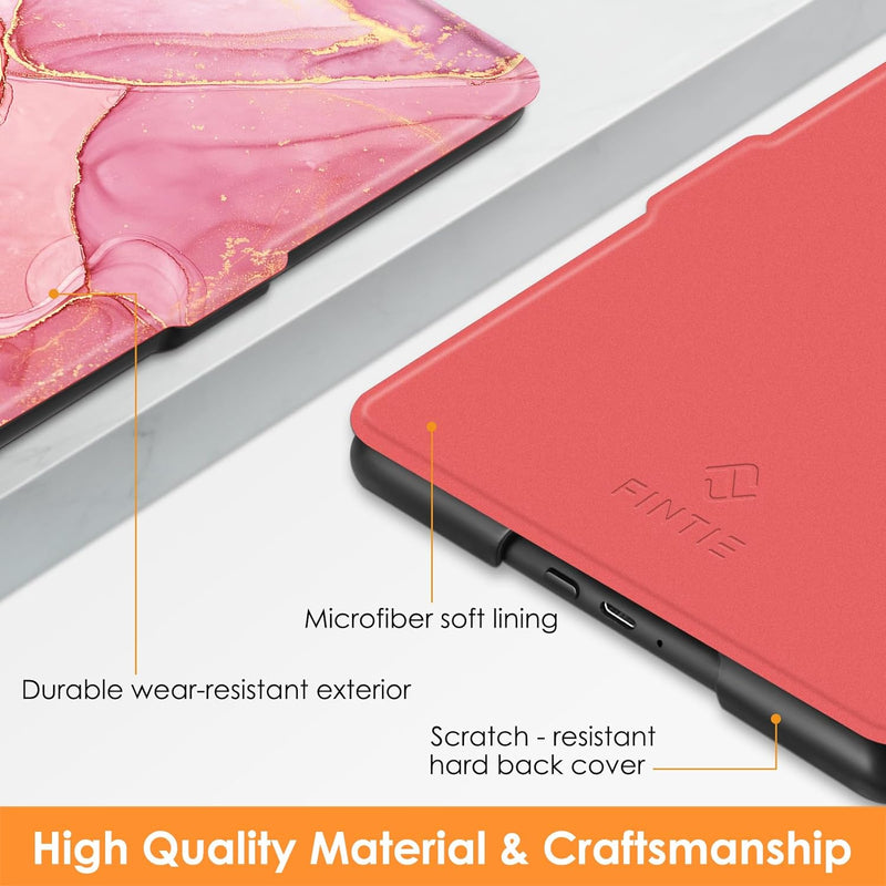 Kindle Paperwhite (11th Gen 2021) SlimShell PU Leather Case | Fintie