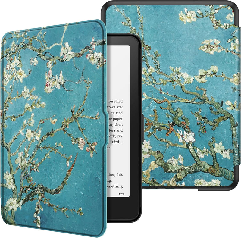 Kindle Paperwhite 7-Inch (12th Gen, 2024)/Kindle Colorsoft 2024 Slim PU Leather Case | Fintie