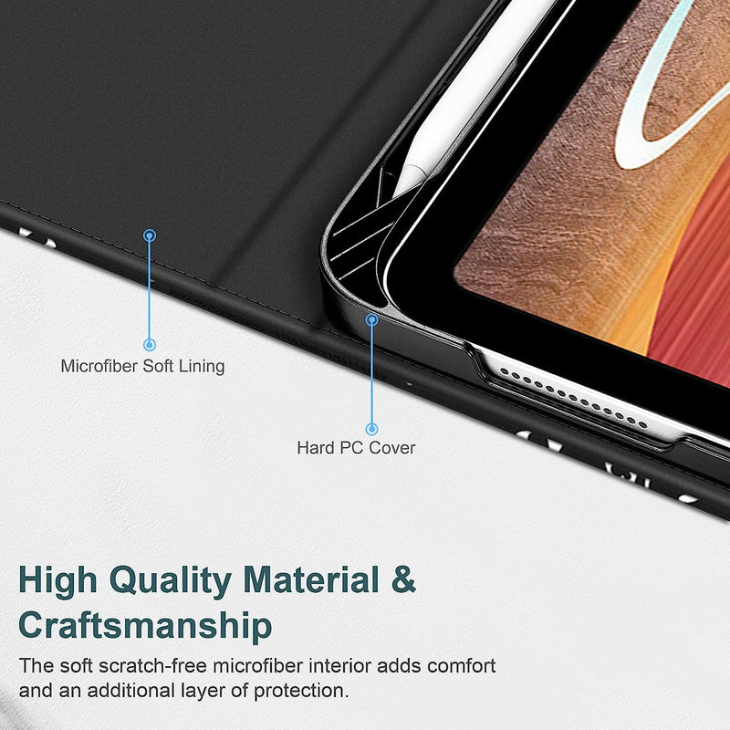 iPad A16 Chip 11" 2025, iPad 10th Gen 10.9" Multi-Angle Viewing Case w/ Pencil Holder | Fintie