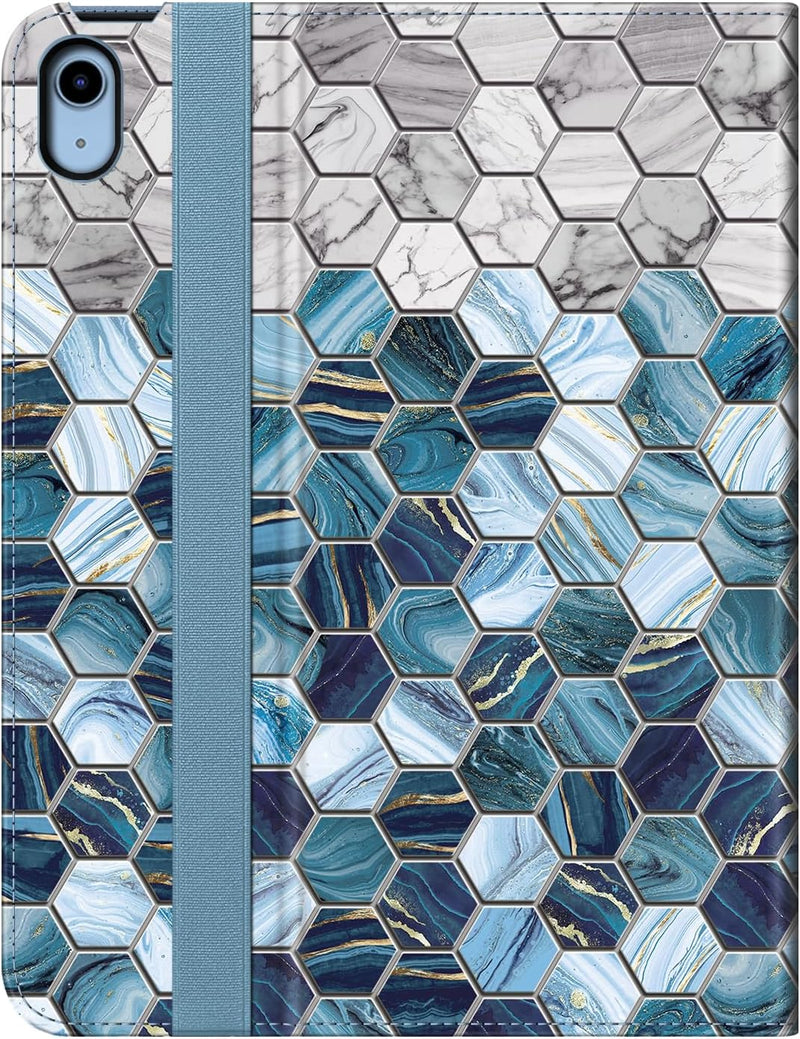 iPad A16 Chip 11" 2025, iPad 10th Gen 10.9" Multi-Angle Viewing Case w/ Pencil Holder | Fintie