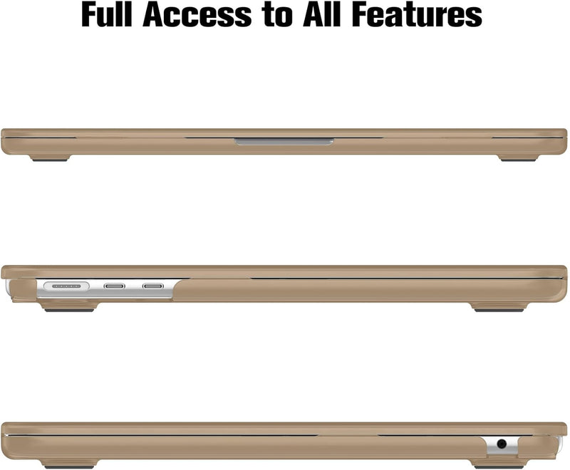 MacBook Air 13.6" M4/M3/M2 Chip (Model A3240/A3113/A2681, 2025/2024/2022) Hard Shell Case | Fintie