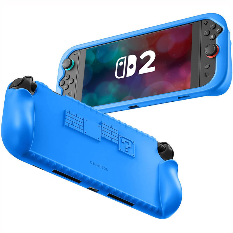 Shockproof Case for Nintendo Switch 2 w/Ergonomic Grip and 3 Game Cartridge Slots | Fintie
