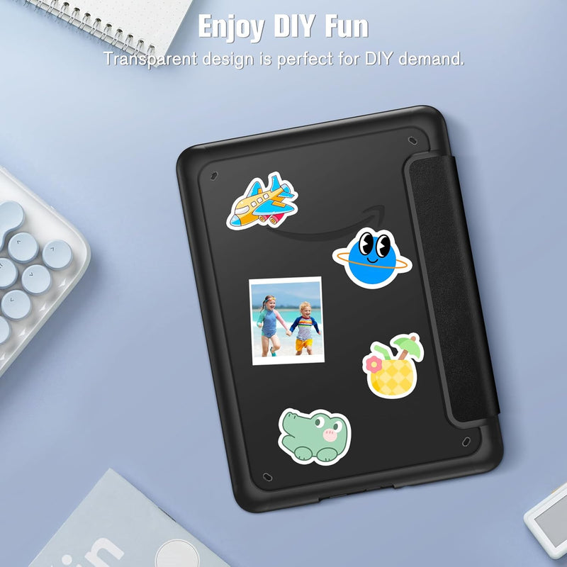 Kindle Colorsoft / Kindle Paperwhite 7" 2024  Hybrid Slim Case with Clear Back | Fintie