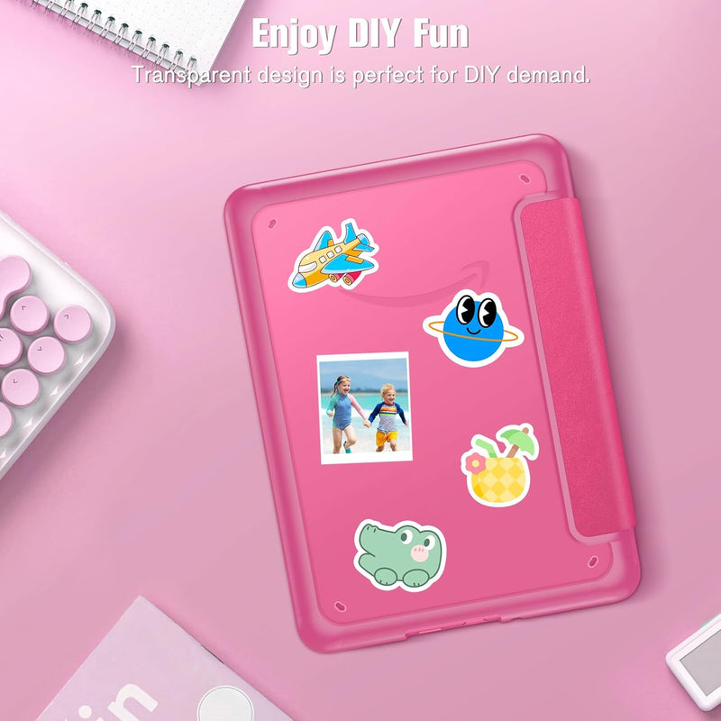 Kindle Colorsoft / Kindle Paperwhite 7" 2024  Hybrid Slim Case with Clear Back | Fintie