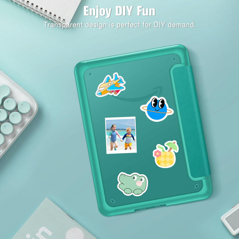 Kindle Colorsoft / Kindle Paperwhite 7" 2024  Hybrid Slim Case with Clear Back | Fintie