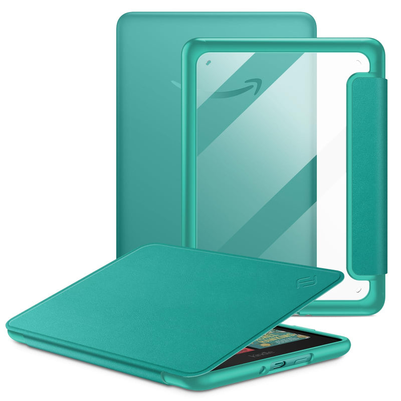 Kindle Colorsoft / Kindle Paperwhite 7" 2024  Hybrid Slim Case with Clear Back | Fintie