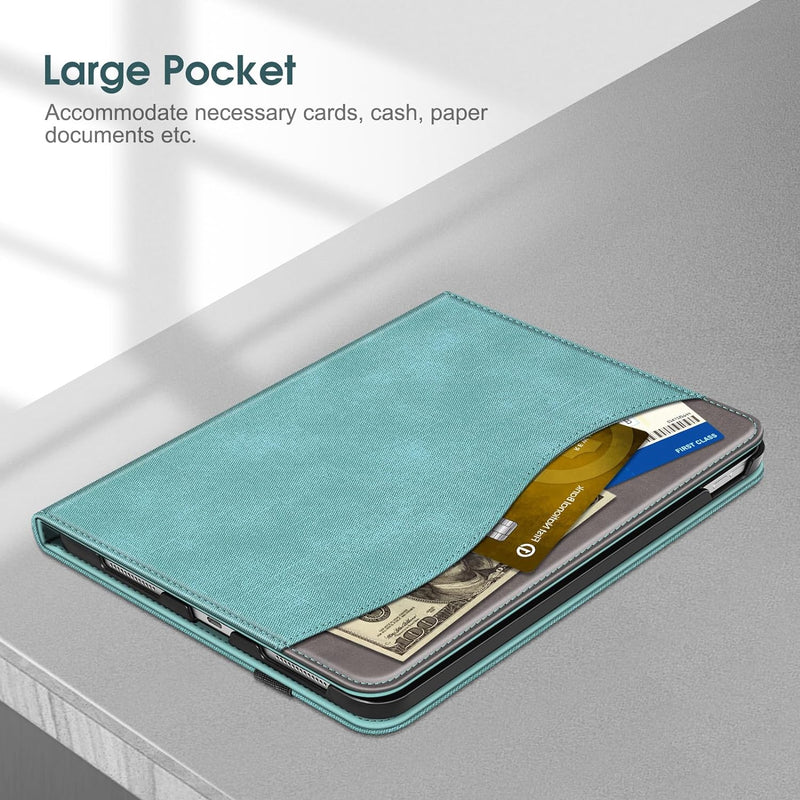 iPad A16 Chip 11" 2025, iPad 10th Gen 10.9" Multi-Angle Viewing Case w/ Pencil Holder | Fintie