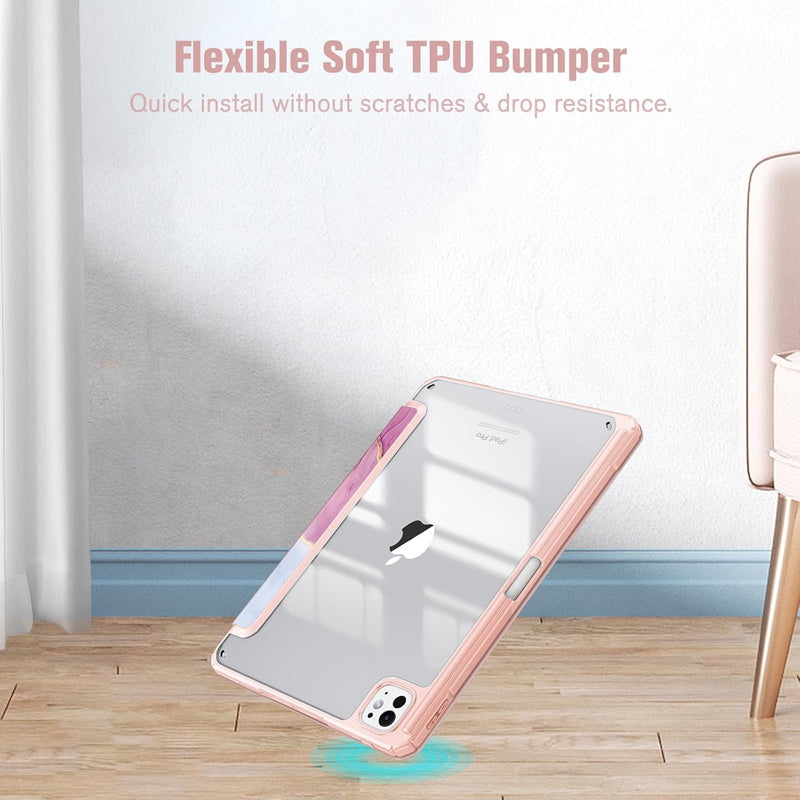 iPad Pro 11 2025/2024 (M5/M4 Chip) Hybrid Slim Case | Fintie