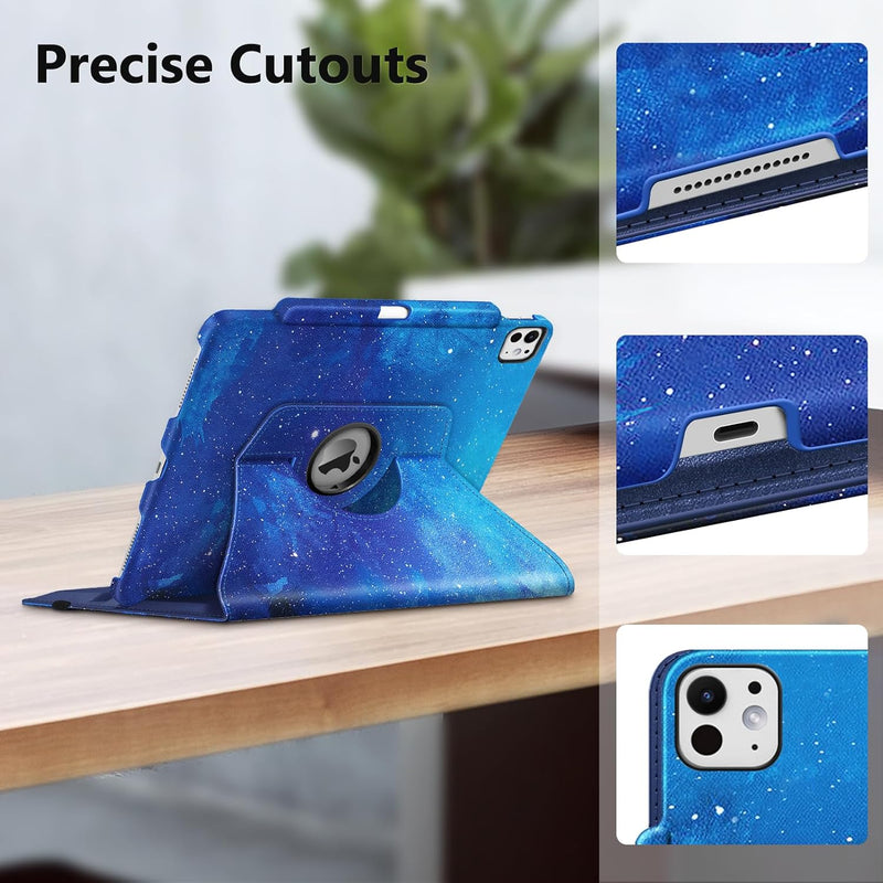 iPad Pro 13" 2025/2024 (M5/M4 chip) 360-Degree Rotating Case | Fintie