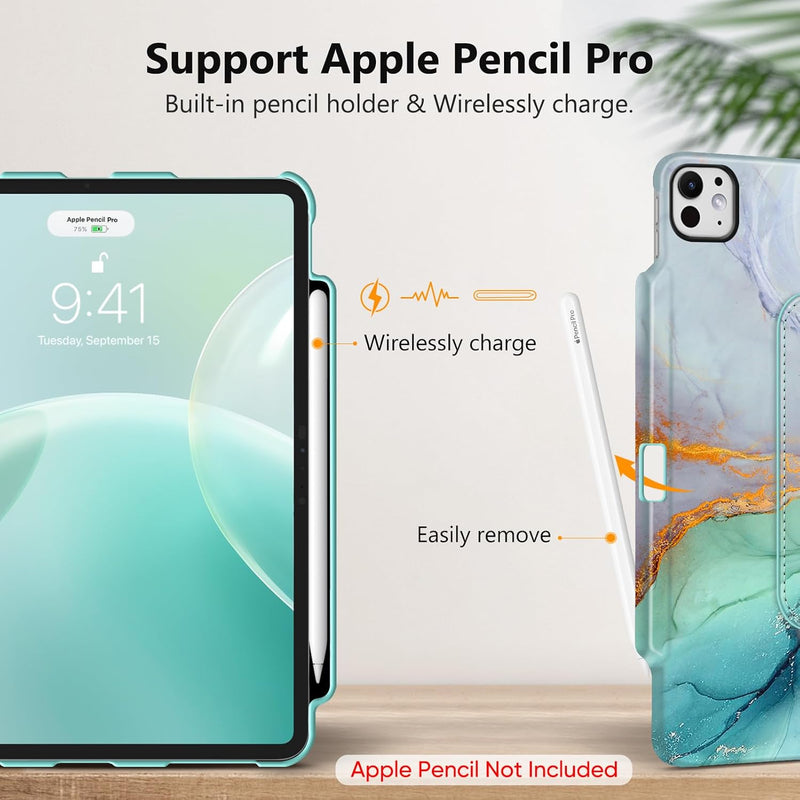 iPad Pro 13" 2025/2024 (M5/M4 chip) 360-Degree Rotating Case | Fintie