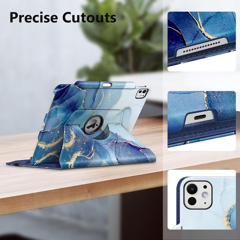iPad Pro 13" 2025/2024 (M5/M4 chip) 360-Degree Rotating Case | Fintie