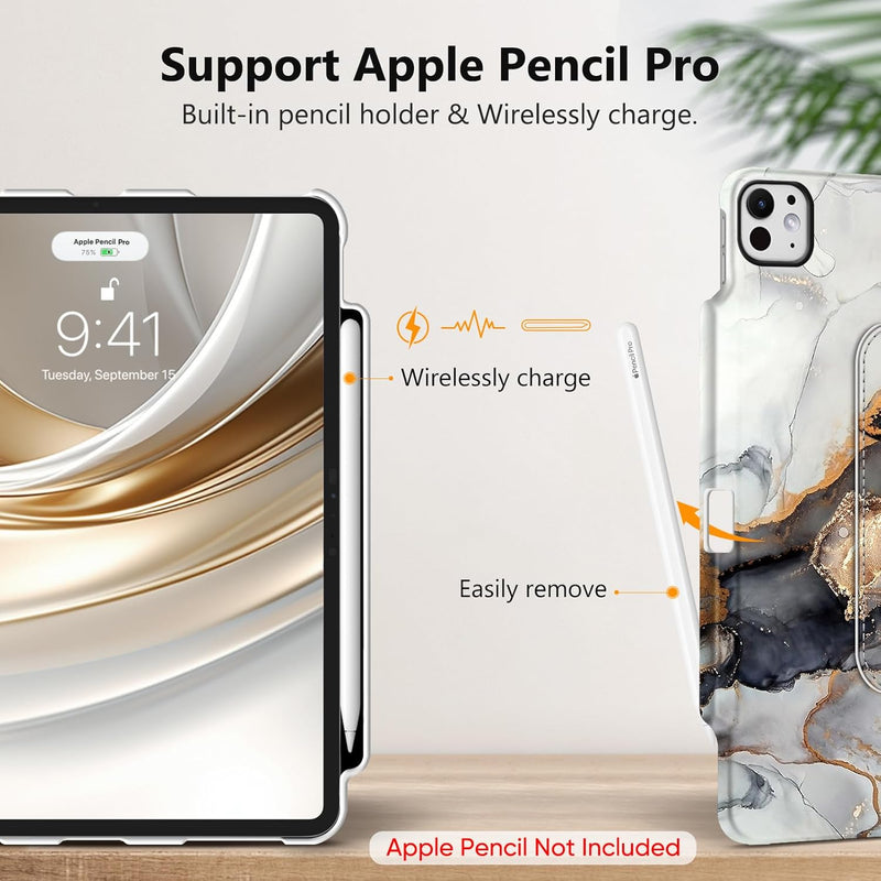 iPad Pro 13" 2025/2024 (M5/M4 chip) 360-Degree Rotating Case | Fintie