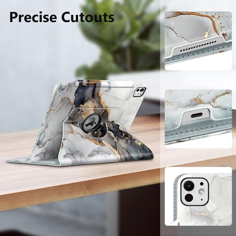 iPad Pro 13" 2025/2024 (M5/M4 chip) 360-Degree Rotating Case | Fintie