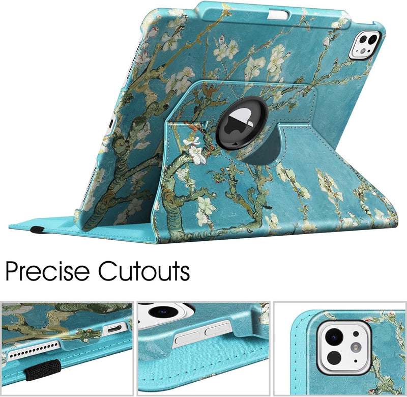 ipad pro 13 case with precise cutouts for charging port and speaker holes