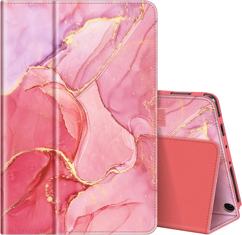 Fire HD 10 11th generation case in red marble
