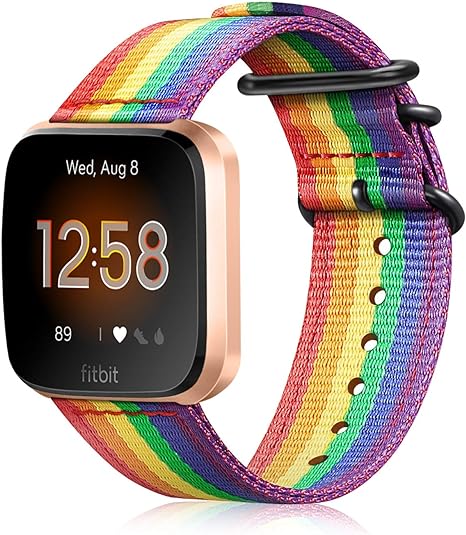 Nylon Band for Fitbit Versa 2/Versa Lite/Versa Special Edition | Fintie