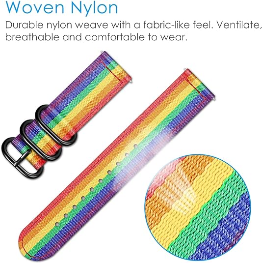 Nylon Band for Fitbit Versa 2/Versa Lite/Versa Special Edition | Fintie