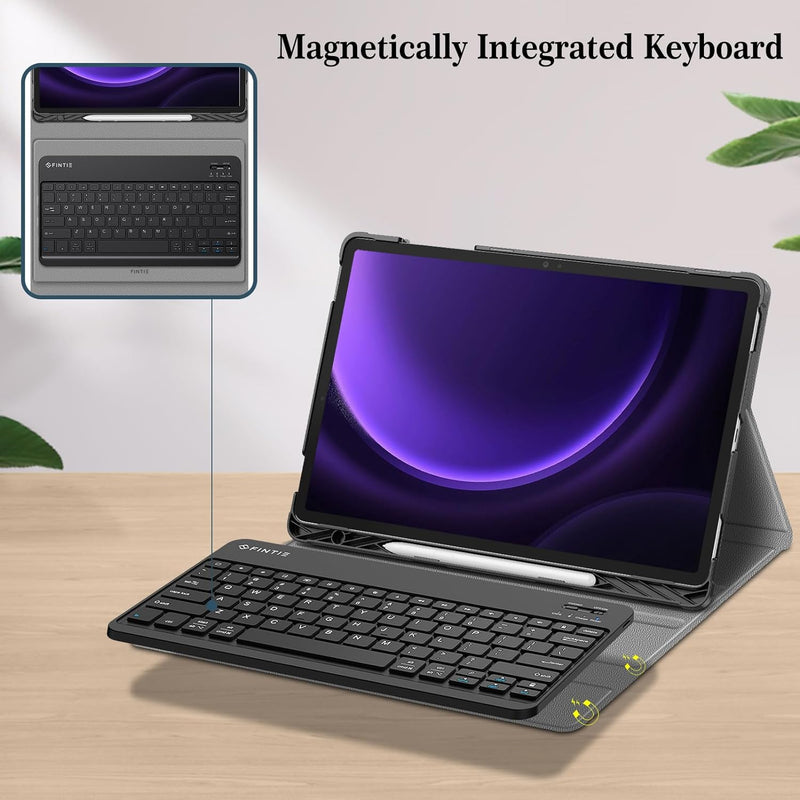 Galaxy Tab S10+/ Tab S9 FE+ / Tab S9+ 12.4-Inch Keyboard Case | Fintie