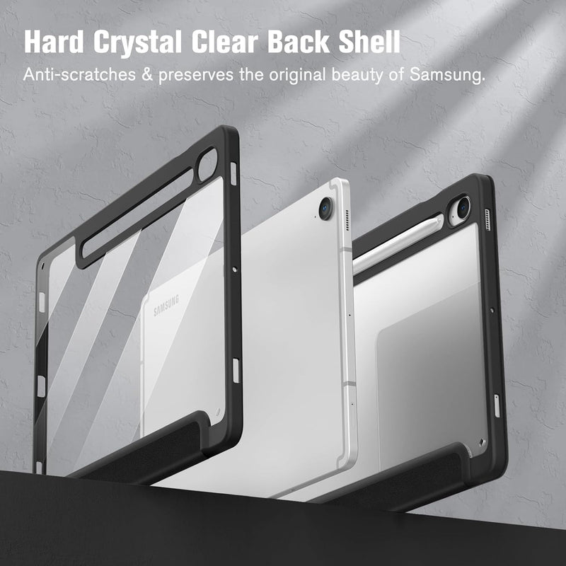 Galaxy Tab S10 Lite 2025/ Tab S10 FE/Tab S9 FE 10.9"/Tab S9 11" Hybrid Slim Case w/ Pencil Holder | Fintie