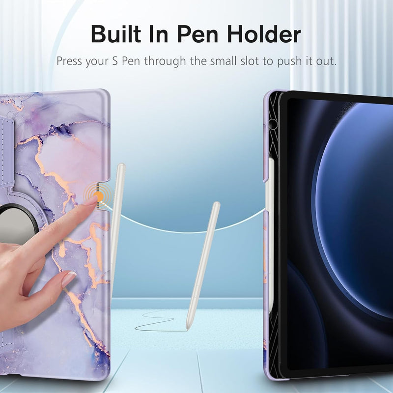 Galaxy Tab S10 Lite 2025/ Tab S10 FE 5G (2025)/Tab S9 FE 5G 10.9"/ Tab S9 11" 360-Degree Rotating Case | Fintie