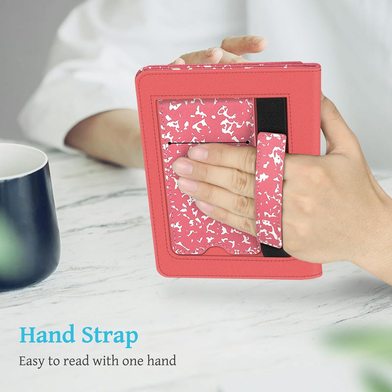 Kindle Paperwhite (11th Gen 2021) Sleeve Case with Foldable Stand and Hand Strap | Fintie