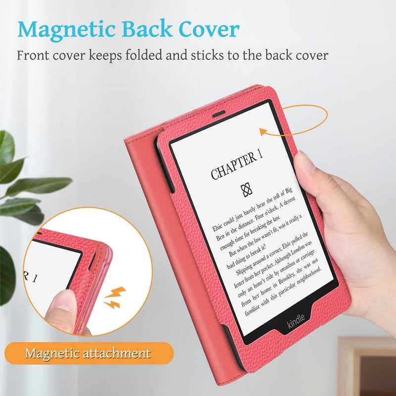 Kindle Paperwhite (11th Gen 2021) Sleeve Case with Foldable Stand and Hand Strap | Fintie
